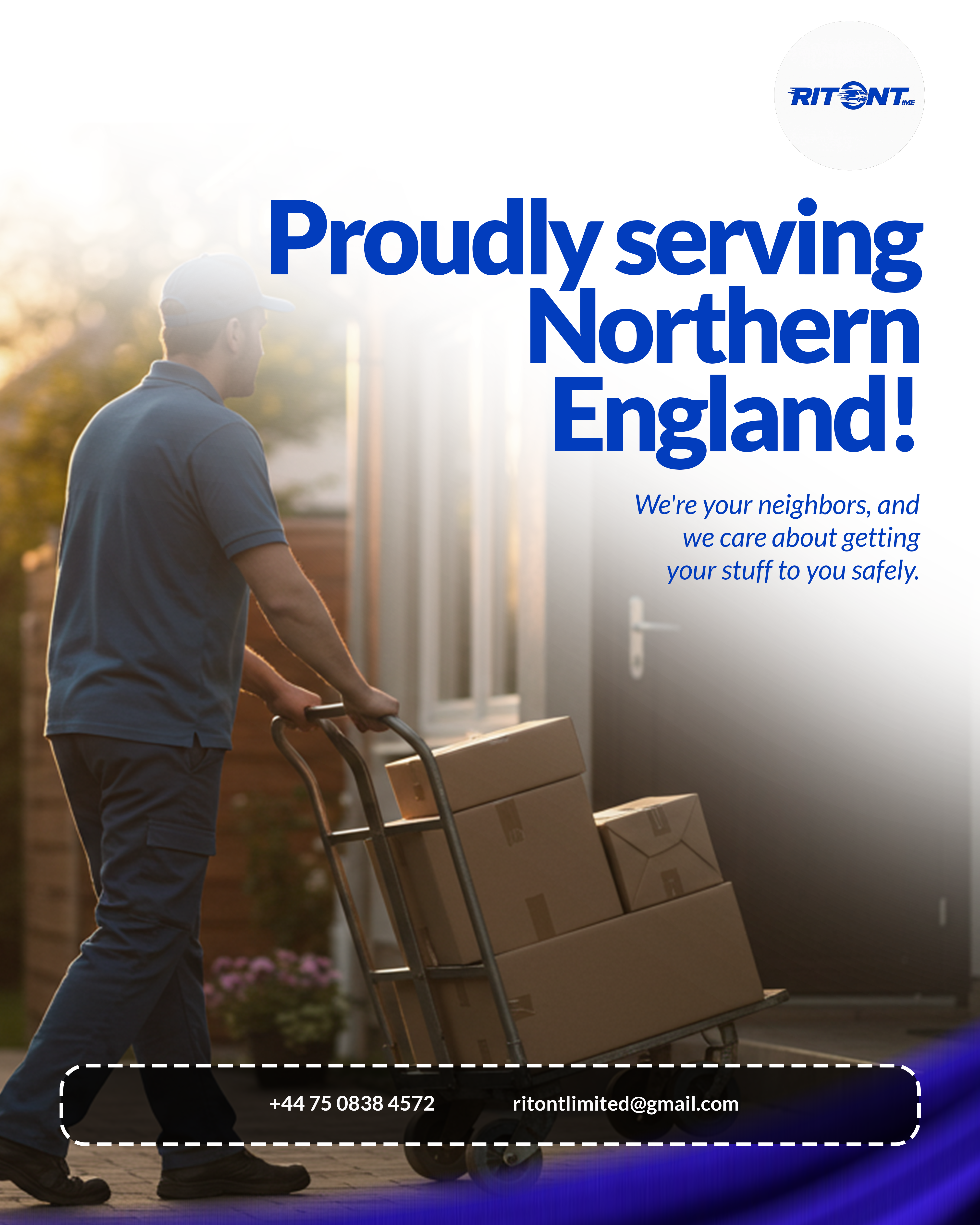 Map of Northern England Service Area